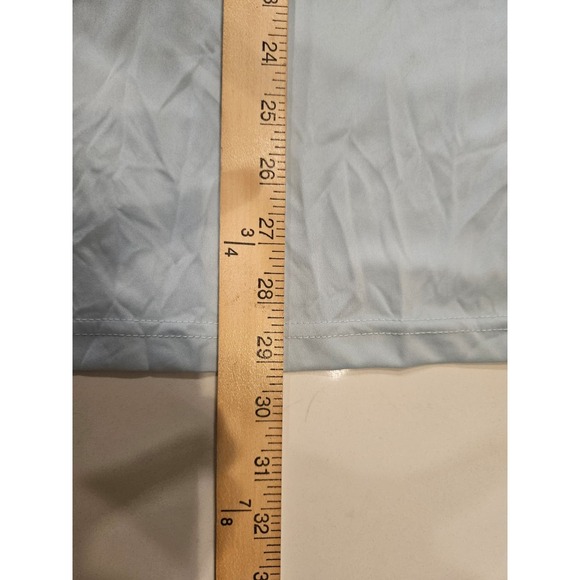 NWOT Collars and Co Collar Polo Golf Shirt Mens Large Light Blue Solid Flat - Picture 9 of 11